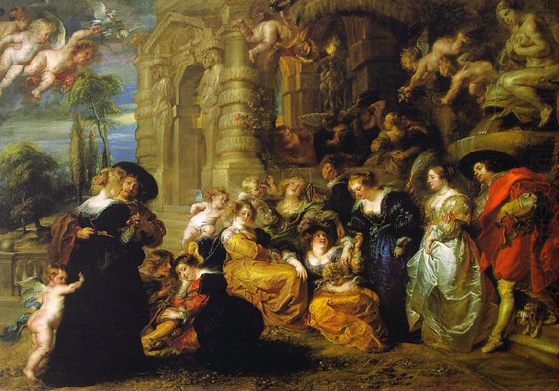 The Garden of Love, Peter Paul Rubens